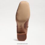 נשים הַנעָלָה Sam Edelman מגפון קרסול קודי זמש פרלין 4XL22X452 - Image 6
