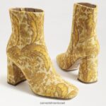 נשים הַנעָלָה Sam Edelman מגפון קרסול קודי כּוּרכּוּם 4XL22X444 - Image 7