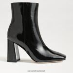 נשים הַנעָלָה Sam Edelman מגפון קרסול קודי שָׁחוֹר 4XL22X447 - Image 2