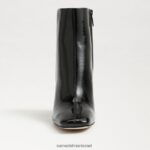 נשים הַנעָלָה Sam Edelman מגפון קרסול קודי שָׁחוֹר 4XL22X447 - Image 3