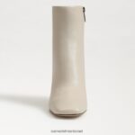 נשים הַנעָלָה Sam Edelman מגפון קרסול קודי שנהב מודרני 4XL22X445 - Image 3