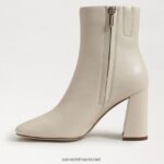 נשים הַנעָלָה Sam Edelman מגפון קרסול קודי שנהב מודרני 4XL22X445 - Image 4