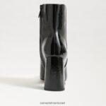 נשים הַנעָלָה Sam Edelman מגפון קרסול קודי שָׁחוֹר 4XL22X447 - Image 5