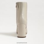 נשים הַנעָלָה Sam Edelman מגפון קרסול קודי שנהב מודרני 4XL22X445 - Image 5