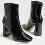 נשים הַנעָלָה Sam Edelman מגפון קרסול קודי שָׁחוֹר 4XL22X447 - Image 7