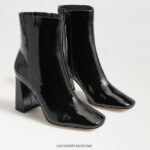 נשים הַנעָלָה Sam Edelman מגפון קרסול קודי שָׁחוֹר 4XL22X447