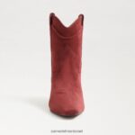 נשים הַנעָלָה Sam Edelman מגפון קרסול של טארין לְבֵנָה 4XL22X812 - Image 3