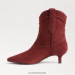 נשים הַנעָלָה Sam Edelman מגפון קרסול של טארין לְבֵנָה 4XL22X812 - Image 4
