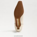 נשים הַנעָלָה Sam Edelman מגפון קרסול של טארין שנהב מודרני 4XL22X809 - Image 6
