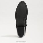 נשים הַנעָלָה Sam Edelman מגפון קרסול של פאולה זמש שחור 4XL22X792 - Image 6