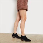 נשים הַנעָלָה Sam Edelman מגפוני קרסול זמש שחור 4XL22X376 - Image 8