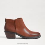 נשים הַנעָלָה Sam Edelman מגפוני קרסול חום כהה 4XL22X375 - Image 2