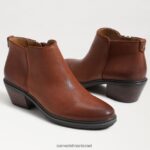 נשים הַנעָלָה Sam Edelman מגפוני קרסול חום כהה 4XL22X375 - Image 7