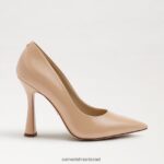 נשים הַנעָלָה Sam Edelman משאבת אנטוניה מחודדת פטנט סומק בז' 4XL22X839 - Image 2