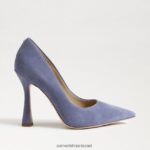 נשים הַנעָלָה Sam Edelman משאבת אנטוניה מחודדת סגול מאובק 4XL22X840 - Image 2