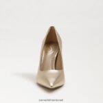 נשים הַנעָלָה Sam Edelman משאבת אנטוניה מחודדת עלה זהב 4XL22X836 - Image 3