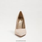 נשים הַנעָלָה Sam Edelman משאבת אנטוניה מחודדת קפוצ'ינו זמש 4XL22X957 - Image 3