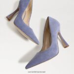 נשים הַנעָלָה Sam Edelman משאבת אנטוניה מחודדת סגול מאובק 4XL22X840 - Image 7