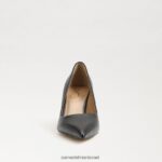נשים הַנעָלָה Sam Edelman משאבת עקב חתלתול וינה עור שחור 4XL22X209 - Image 3