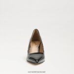 נשים הַנעָלָה Sam Edelman משאבת עקב חתלתול וינה פטנט שחור 4XL22X213 - Image 3