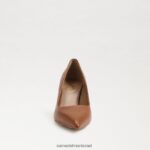 נשים הַנעָלָה Sam Edelman משאבת עקב חתלתול וינה עור אוכף 4XL22X942 - Image 3