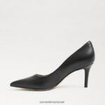 נשים הַנעָלָה Sam Edelman משאבת עקב חתלתול וינה עור שחור 4XL22X209 - Image 4