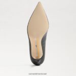 נשים הַנעָלָה Sam Edelman משאבת עקב חתלתול וינה עור שחור 4XL22X209 - Image 6