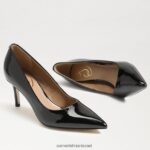 נשים הַנעָלָה Sam Edelman משאבת עקב חתלתול וינה פטנט שחור 4XL22X213 - Image 7