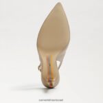 נשים הַנעָלָה Sam Edelman משאבת slingback לוז בז' רך 4XL22X661 - Image 6