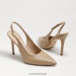 נשים הַנעָלָה Sam Edelman משאבת slingback לוז בז' רך 4XL22X661 - Image 7