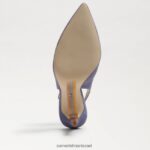נשים הַנעָלָה Sam Edelman משאבת slingback לוז סגול מאובק 4XL22X666 - Image 6