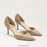 נשים הַנעָלָה Sam Edelman משאבת viv מחודדת בז' רך 4XL22X359