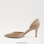 נשים הַנעָלָה Sam Edelman משאבת viv מחודדת בז' רך 4XL22X359 - Image 4