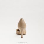נשים הַנעָלָה Sam Edelman משאבת viv מחודדת בז' רך 4XL22X359 - Image 5
