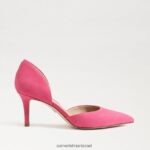 נשים הַנעָלָה Sam Edelman משאבת viv מחודדת ורוד דליה 4XL22X364 - Image 2