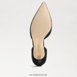 נשים הַנעָלָה Sam Edelman משאבת viv מחודדת זמש שחור 4XL22X367 - Image 6