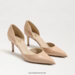נשים הַנעָלָה Sam Edelman משאבת viv מחודדת סומק בז' 4XL22X362