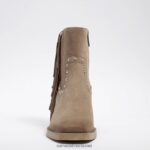 נשים הַנעָלָה Sam Edelman נעלי ברני פרינג' זמש מעץ ארז 4XL22X732 - Image 3