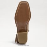נשים הַנעָלָה Sam Edelman נעלי ברני פרינג' זמש מעץ ארז 4XL22X732 - Image 6