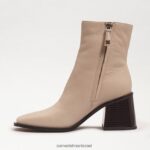 נשים הַנעָלָה Sam Edelman נעלי וויני עור שנהב מודרני 4XL22X457 - Image 4