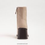 נשים הַנעָלָה Sam Edelman נעלי וויני עור שנהב מודרני 4XL22X457 - Image 5