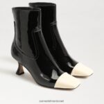 נשים הַנעָלָה Sam Edelman נעלי ליוויה שנהב שחור/מודרני 4XL22X848