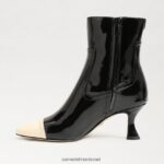 נשים הַנעָלָה Sam Edelman נעלי ליוויה שנהב שחור/מודרני 4XL22X848 - Image 4