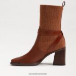 נשים הַנעָלָה Sam Edelman נעלי מרסי חום חלודה/נחושת חמה 4XL22X767 - Image 4