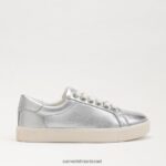 נשים הַנעָלָה Sam Edelman נעלי ספורט אתיל כסף רך 4XL22X344 - Image 2