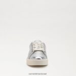 נשים הַנעָלָה Sam Edelman נעלי ספורט אתיל כסף רך 4XL22X344 - Image 3