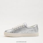 נשים הַנעָלָה Sam Edelman נעלי ספורט אתיל כסף רך 4XL22X344 - Image 4