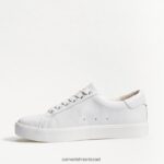 נשים הַנעָלָה Sam Edelman נעלי ספורט אתיל עור לבן 4XL22X342 - Image 4