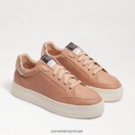נשים הַנעָלָה Sam Edelman נעלי ספורט ווס בז' על חוף הים 4XL22X456