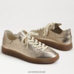נשים הַנעָלָה Sam Edelman נעלי ספורט של ג'קסון זהב מותך 4XL22X532 - Image 7